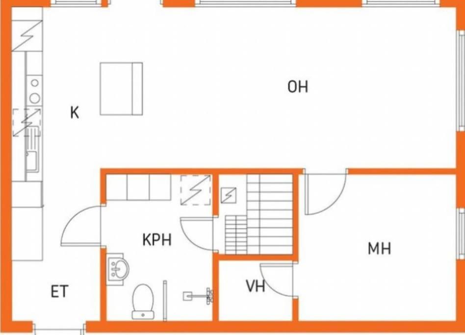 Suite - King Size Bed - Gym&Wifi - Indoor Parking Рованіемі Екстер'єр фото